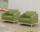 Green Color Leather Office Sofa Chair (8553)