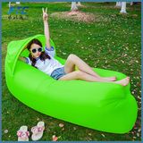 Camping Sleeping Air Sofa Lazy Sleeping Bag with Hood