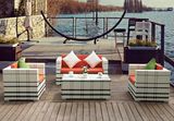 4 Pieces Rattan Sofa Set Outdoor Furniture Rattan Furniture