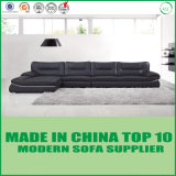 New Modern Furniture Wooden Leather Sofa Bed