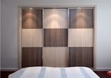 Cheap Wooden 3 Door Bedroom Wardrobe (zy-002)