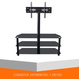 Metal and Glass TV Rack