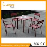 Simple Design Powder Coated Aluminum Leisure Coffee Table Set Garden Outdoor Cheap Furniture