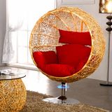 2017 New Swing Outdoor Swing, Rattan Furniture, Rattan Basket (D024B)