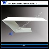Tell World Artificial Marble Z Shape Office Desk