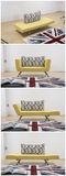 3 Folded Fabric Sofa Bed for Small Unit