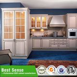 Cheap Solid Wood Modern Kitchen Cabinets Items&Modular Kitchen Cabinets Design with Granite Kitchen Sink