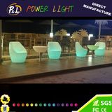Outdoor Furniture Modern RGB Decorative Colorful LED Bar Sofa