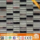 Basin Back Wall Stainless Steel and Sparkle Glass Mosaic (M858018)