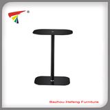 Cheap Furniture Glass Side Metal Corner Table (C38)