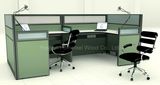 Factory Price Modern Workstation Aluminium Office Partition (HF-YZ053)