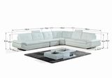 Hot Selling Leisure Leather Sofa (SBO-9139)