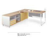 L-Shaped Melamine MDF Office Furniture Executive Desk