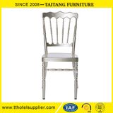 Metal Chair Wedding Napoleon Chair Restaurant Aluminum Dining Chair Stackable Chair