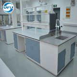 New Design Epoxy Resin Worktop Lab Table with PP Sink