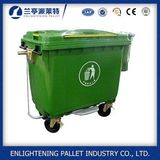 Hospital Medical 360L 660L Plastic Waste Bin with Pedal Wheel