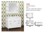 Bathroom Furniture (No. 1105) Assembly Cabinet, Wooden Cabinet