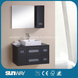 Wall Hung Modern Design MDF Bathroom Cabinet with Mirror Sw-M002