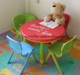 Plastic Kids/Children Round Table Easy to Carry