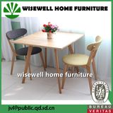 Oak Wood Modern Dining Table Furniture Set