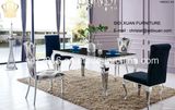 Living Room Set, Glass Dining Table and Chair