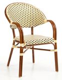 American Style Aluminum Rattan Wicker Bamboo Dining Chair (BC-08017)