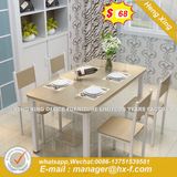 Round Wooden Glass MID Century Antique Dining Table (HX-8DN002)