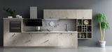 Kitchen Furniture Melamine Particle Board Ktichen Cabinet (zg-041)