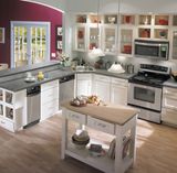 Antique Amercia Style PVC Series Kitchen Furniture (Br-PC003)