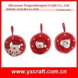 Christmas Decoration (ZY13L309-1-2-3 17CM) Christmas Doll Christmas Garland/Wreath/Loop