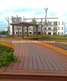 Woodgrain Wood Plastic Composite WPC Deck Flooring (HD146S21)