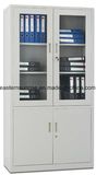 Half Glass Swing Door Metal Steel Iron Filing Cupboard/Cabinet