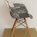 Dining Eames Chair Wood Modern High Back