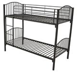 Metal Bunk Bed 3ft Single Split Into 2 Beds Bedroom/Steel Bunk Bed