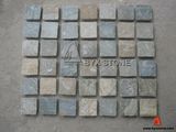 Beige Grey Slate Cobblestone for Flooring Stone Tiles