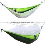 Camping Hammock, Trofong Double Hammock Mosquito Net Nylon Fabric Hammock for Beach, Traveling, Hiking, Mountain, Adventure, Outdoor Jungle Esg10274