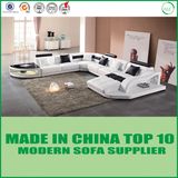 Living Room Furniture Modern Leather Sofa with Real Leather
