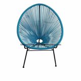 Metal Rattan Outdoor Indoor Leisure Acapulco Lounge Chair