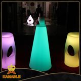 Outdoor Multi Color Changing Plastic LED Wedding Table (G011)