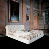 Nordic Simple Leather Fabric Bed Home Furniture