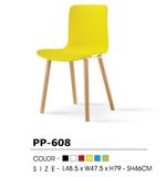 Latest Wholesale Stackable Plastic Chair PP608