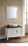 Solid Wood with Mirror Higher Quality Cabinet