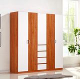 Wooden MDF Plywood Melamine Wardrobe with Modern Style