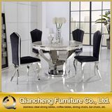 2015 New Style Round Stainless Steel Dining Table