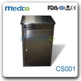 Medical Furniture Stainless Steel Hospital Bedside Cabinet Table