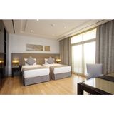 Customized Simple Twin Bedroom Set Hotel Apartment Furniture (ST0010)