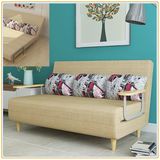 Living Room Furniture Folding Futon Sofa Bed with Metal Frame