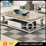 Heart-Shaped Stainless Steel Table Tea Table Factory Coffee Table