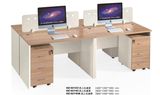 Simple Design Home Office Oak Partition Desk