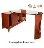 Hotel Bedroom Desk Office Writing Table with Cabinet and Drawers (HD994)